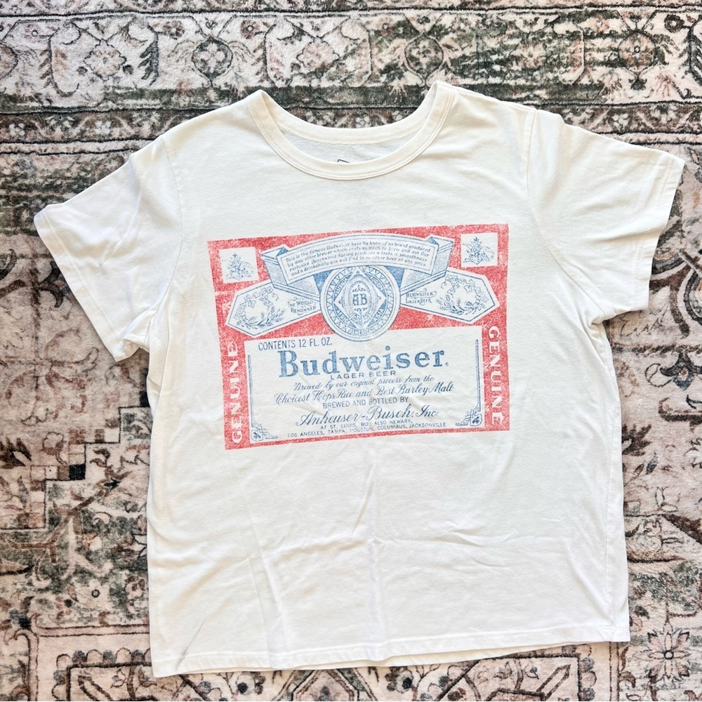Budweiser Graphic T-Shirt- L